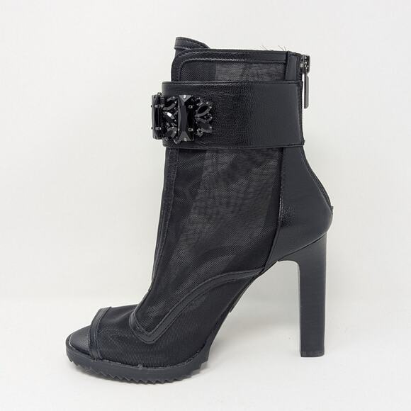 Karl Lagerfeld Paris Blayze Booties Black Size 6 - Picture 15 of 16